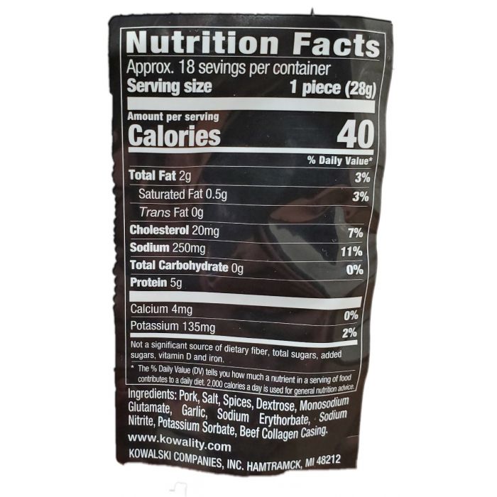 Kowalski Landjaggers - 1.0lb